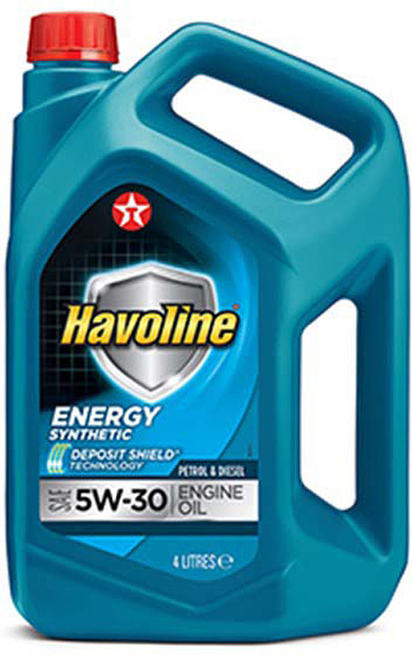 Cинтетическое моторное масло Havoline Energy 5w-30 4л.