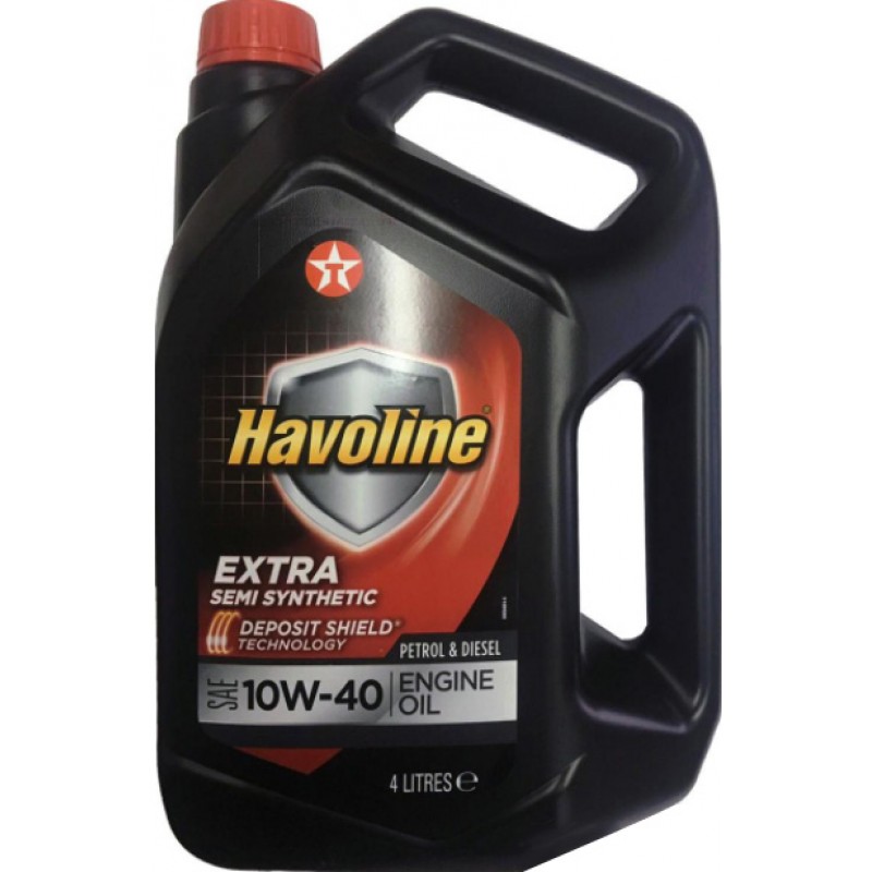 Полусинтетическое моторное масло Havoline Extra 10w-40